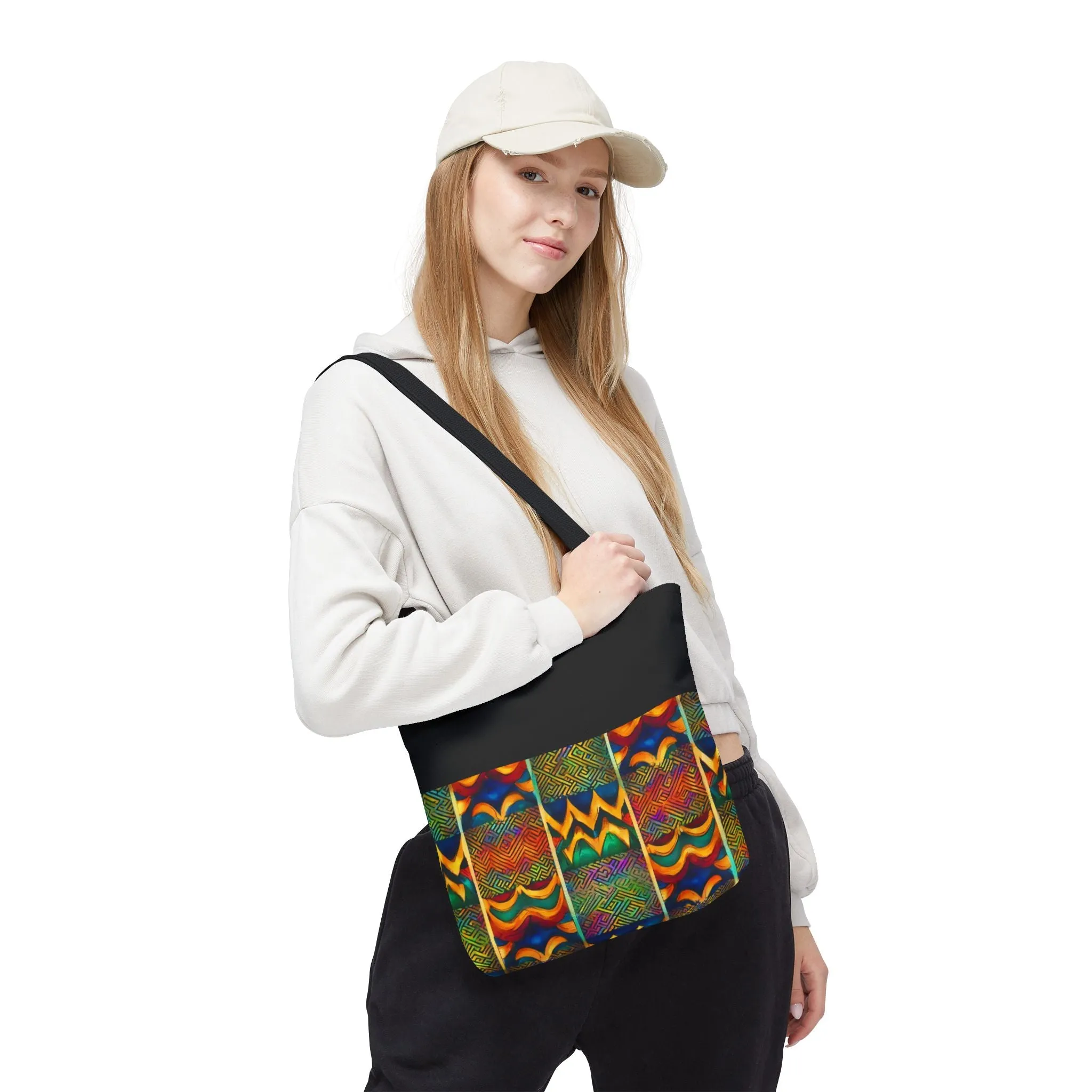 Vibrant Fusion Tote (AOP)