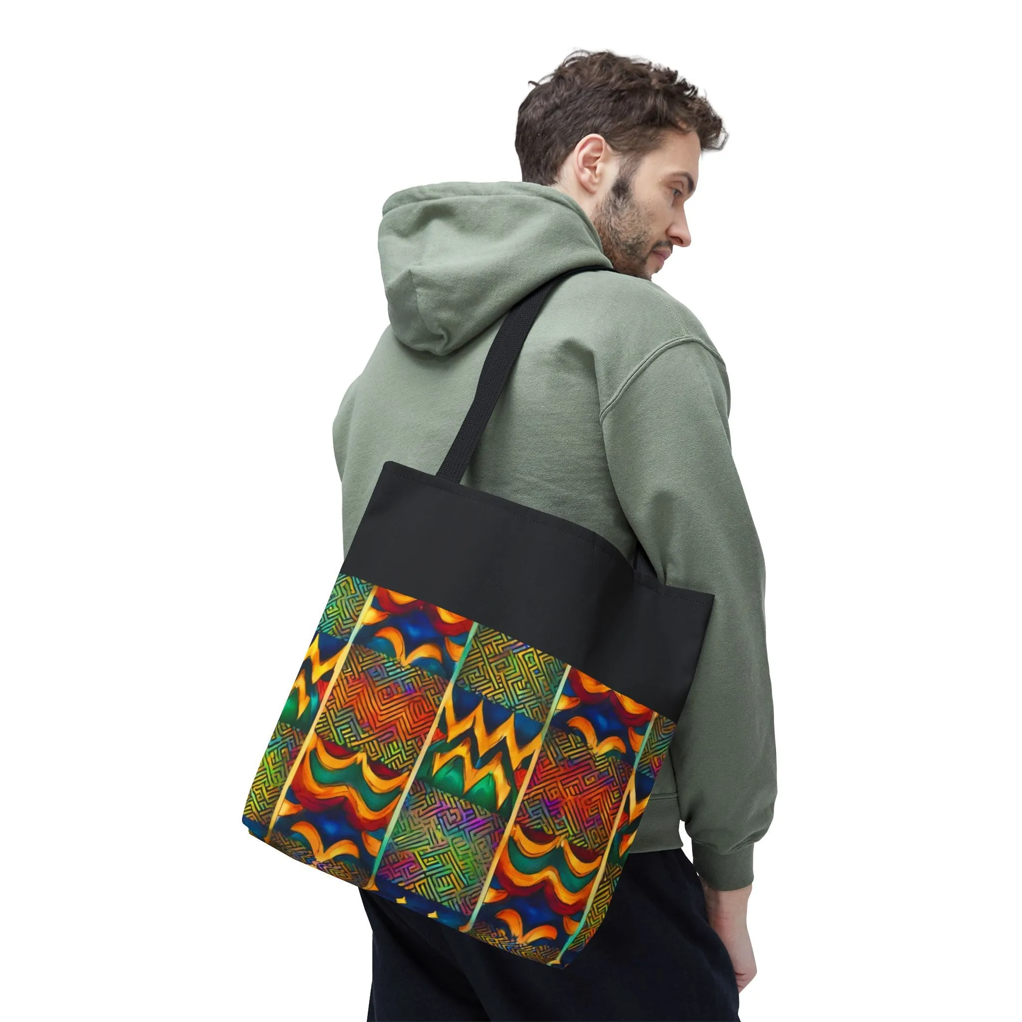 Vibrant Fusion Tote (AOP)