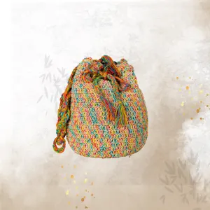 Vibrant Tassel Potli