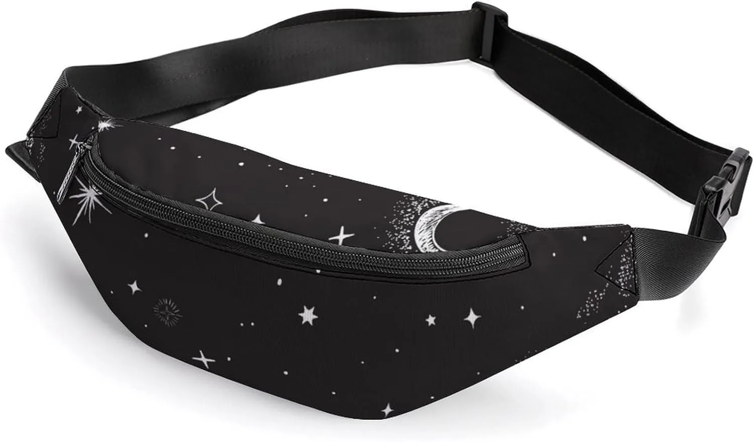 View to The Sky in Nighttime Waterproof Fanny Pack Belt Bag Crossbody Waist Bags Travel Essentials for Sports Workout