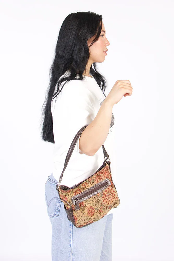 Vintage Floral Shoulder Bag