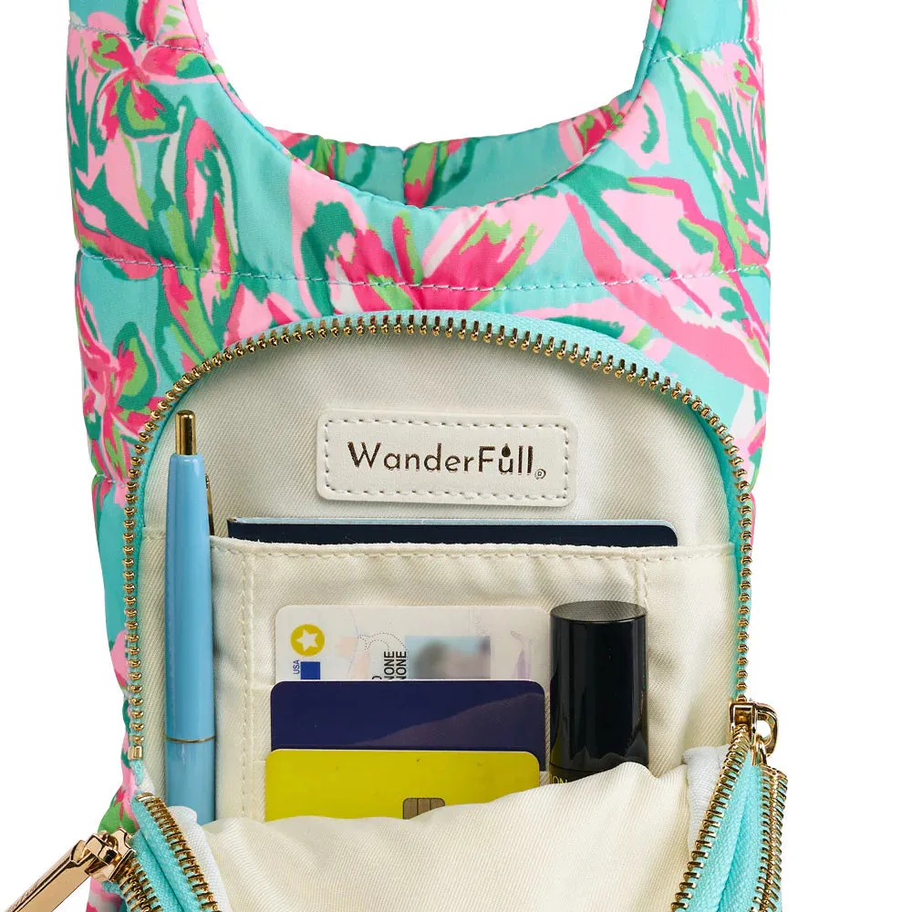 WanderFull HydroBag Vibrant Life Aqua Print