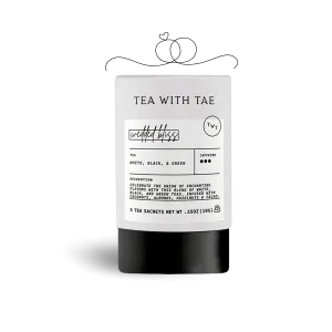 Wedded Bliss Mini Tube Gift (5 tea bags) (for Weddings)