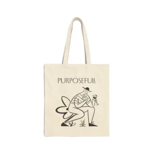 Well-Being Cotton Canvas Tote Bag