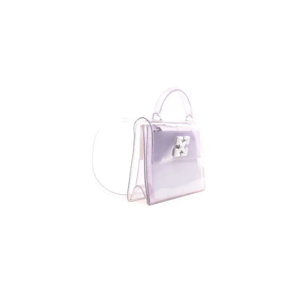 White Pvc Crossbody Bag