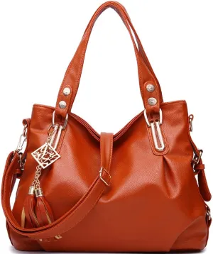 Women Handbag Soft PU Leather Bags Shoulder Bag For Lady Fashion Tote Bag