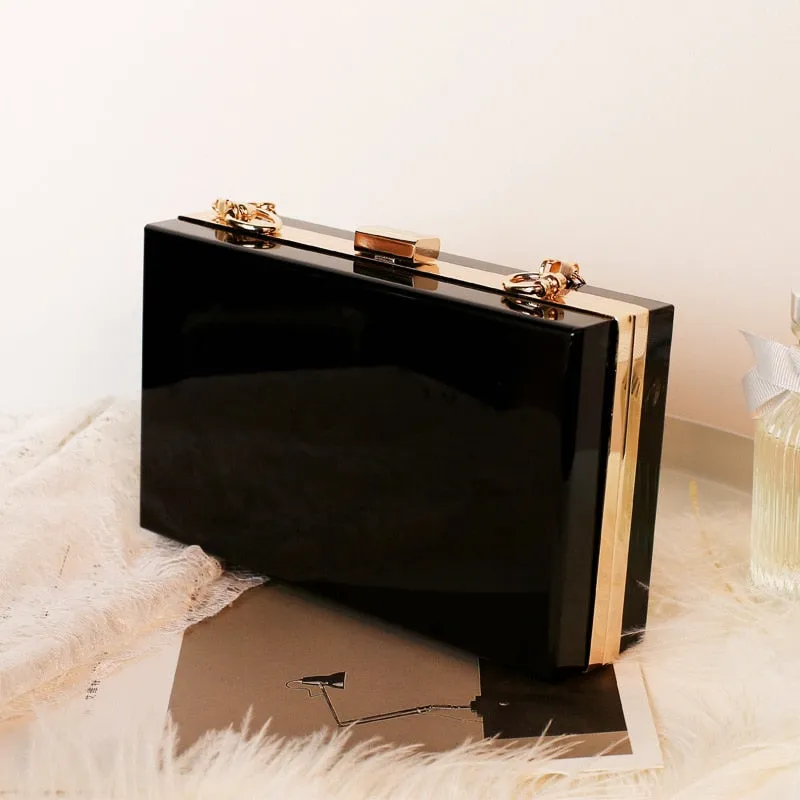 Women's Acrylic Clutch Transparent Collection 2019 - DJW
