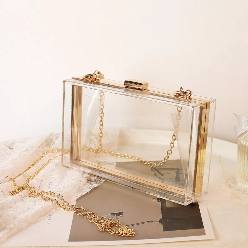 Women's Acrylic Clutch Transparent Collection 2019 - DJW