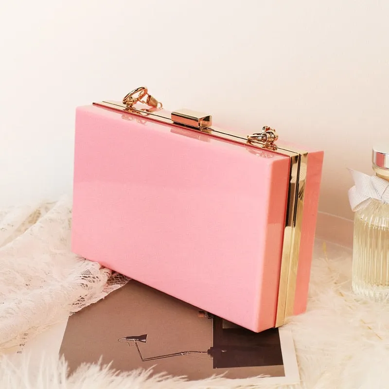 Women's Acrylic Clutch Transparent Collection 2019 - DJW