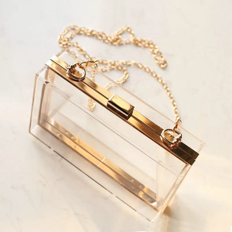 Women's Acrylic Clutch Transparent Collection 2019 - DJW