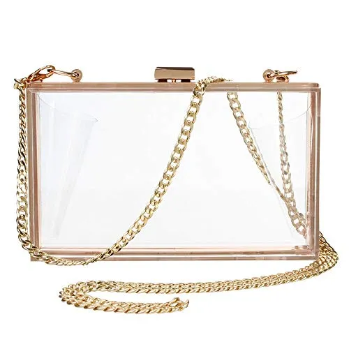 Women's Acrylic Clutch Transparent Collection 2019 - DJW