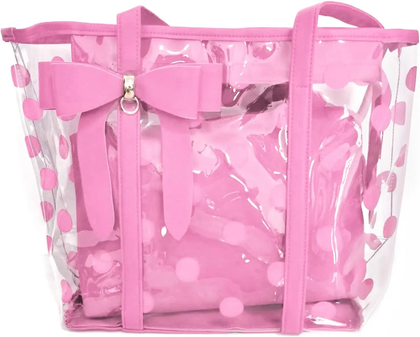 Women's Clear Tote Bags Multi-Use Shoulder bag Handbag Beach bag Shopping Bag