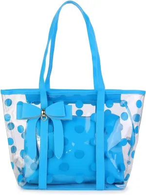 Women's Clear Tote Bags Multi-Use Shoulder bag Handbag Beach bag Shopping Bag