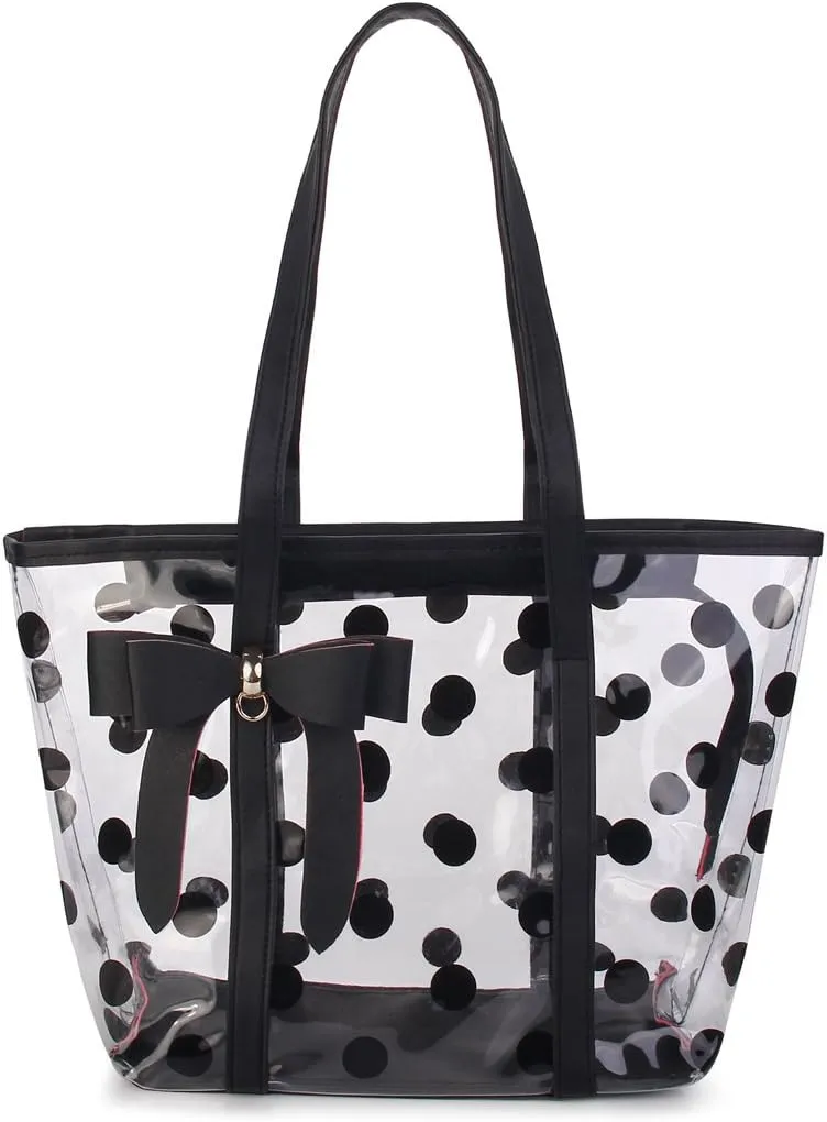 Women's Clear Tote Bags Multi-Use Shoulder bag Handbag Beach bag Shopping Bag