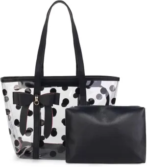 Women's Clear Tote Bags Multi-Use Shoulder bag Handbag Beach bag Shopping Bag