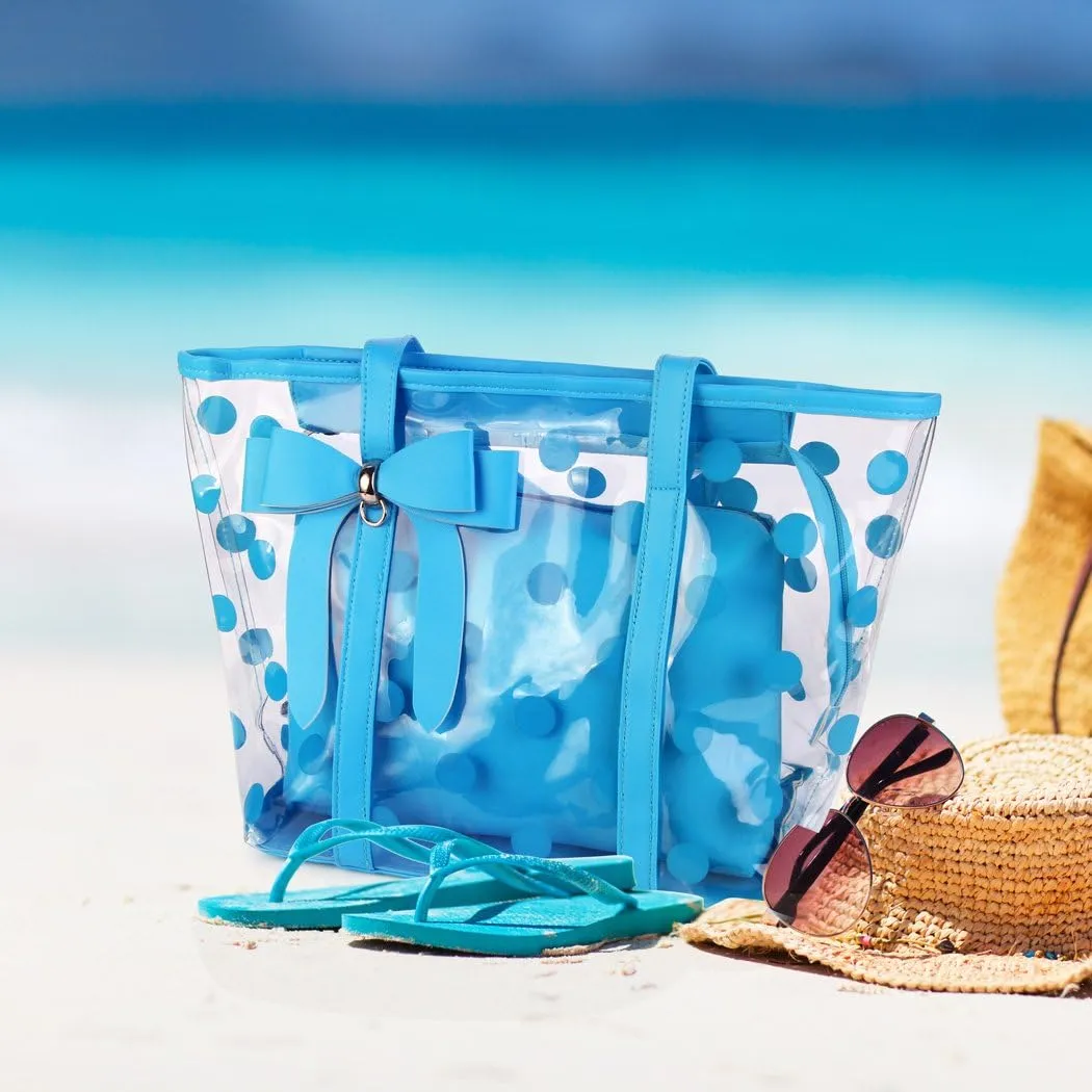 Women's Clear Tote Bags Multi-Use Shoulder bag Handbag Beach bag Shopping Bag