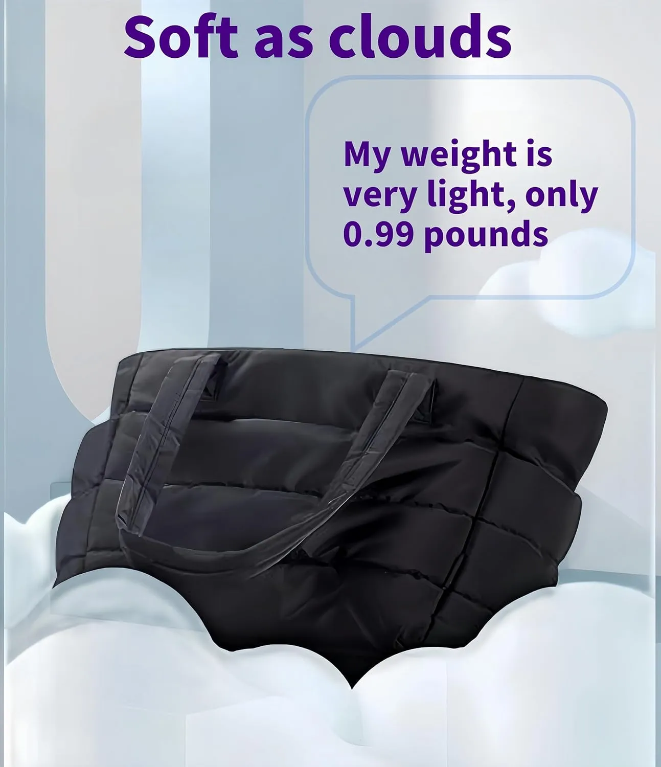Women's Fluffy Handbag - Fitness & Travel Shoulder Bag, Suitable For Work