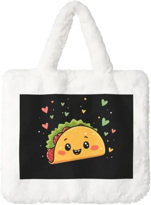 Women's Shoulder Handbags Fluffy Tote Bag Fashion Shoulder Bag for Women