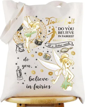 WZMPA Princess Pixie Tote Bag - Fairy Tales Fans Gift Shoulder Bag - Pixie Merchandise