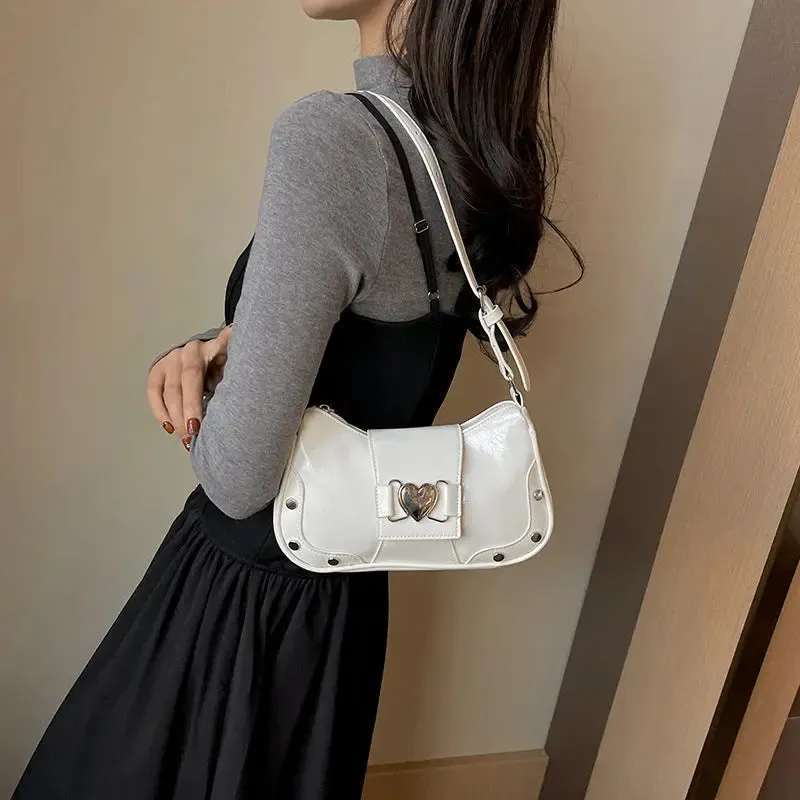 Y2k Retro Love Shoulder Bags