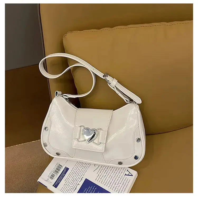 Y2k Retro Love Shoulder Bags