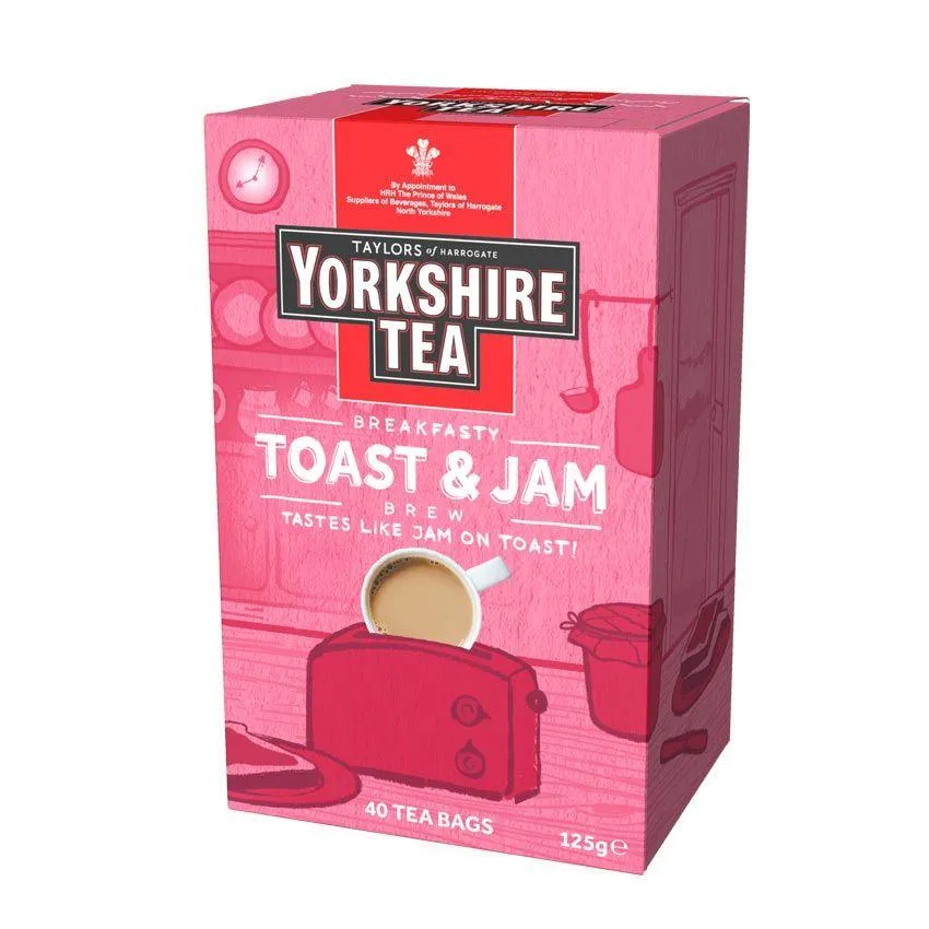 Yorkshire Tea - Toast & Jam Brew (40 bags)