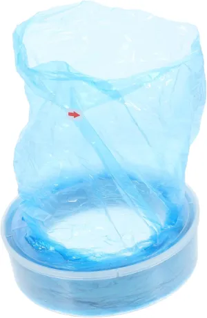 Zerodeko Diaper Pail Trash Bags Capacity Transparent Nappy Bags for Convenient Home Use for Diapers Puppy Pads Food Scraps More Easy Observation Design